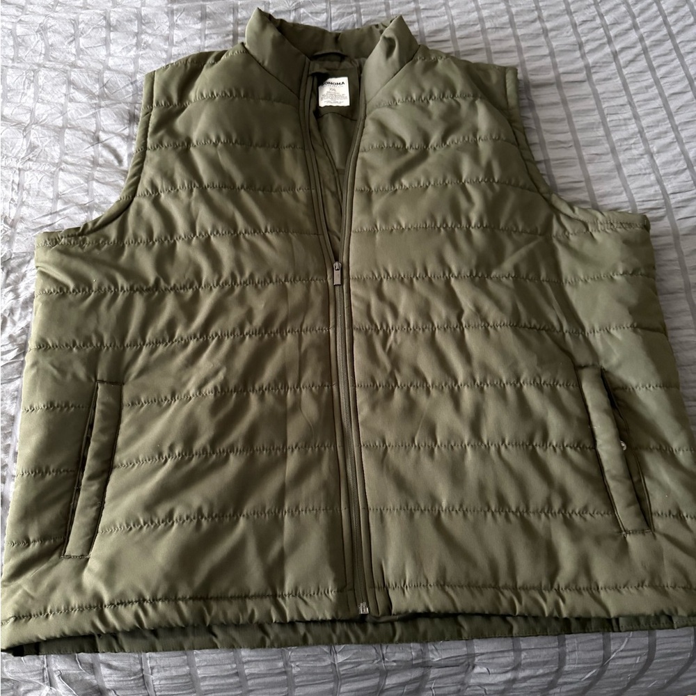 Sonoma Men's Quilted Vest in Olive